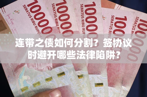 济南连带之债如何分割？签协议时避开哪些法律陷阱？