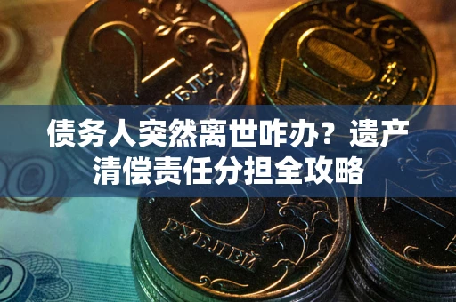 济南债务人突然离世咋办？遗产清偿责任分担全攻略