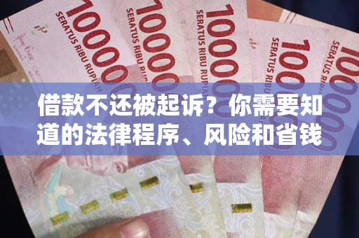 济南借款不还被起诉？你需要知道的法律程序、风险和省钱技巧